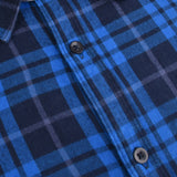 Kaijas Dark Blue Checks Shirt