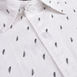Kaijas White Printed Shirt