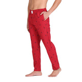 U.S Polo Horse Print Men Pyjama Red Color